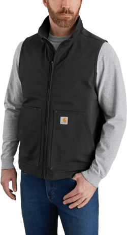 Carhartt Men's Super Dux Relaxed Fit Lightweight Softshell Vest at Amazon Men’s Clothing store