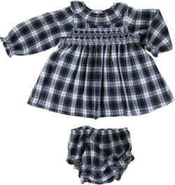 Smock Two Piece Tartan Set