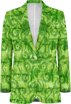 Belidome Fashion Men‘s Blazer Long Sleeve Jackets Suit with Side Pockets, Size XS-5XL, Lightweight Comfy 5X-Large St Patricks Day Theme