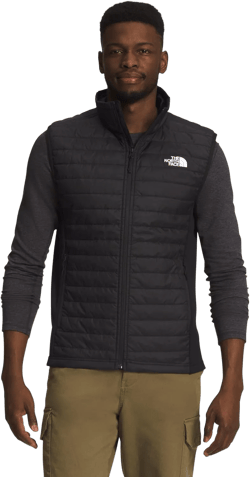 THE NORTH FACE Men Standard Canyonlands Hybrid Vest Small Tnf Black
