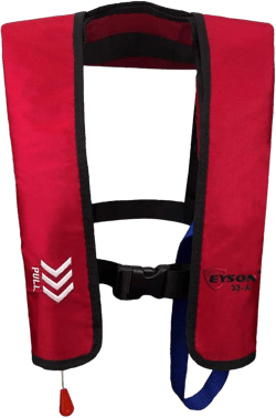 Eyson Inflatable Life Jacket Life Vest Basic Automatic/Manual (Red Auto)