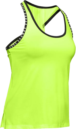 Under Armour Women's Knockout Tank Top Small X-ray (786)/Hushed Green