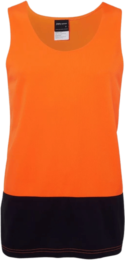 JB's Hi Vis Traditional Singlet (6HTS)