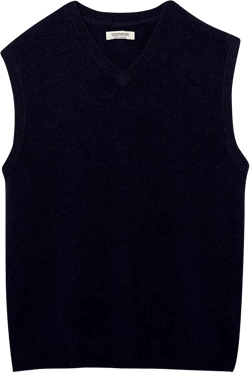 Amazon Essentials Men's Lambs Wool Sweater Vest (Previously Goodthreads) X-Small Navy