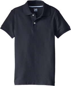 Lee Boys' Short Sleeve Pique Polo