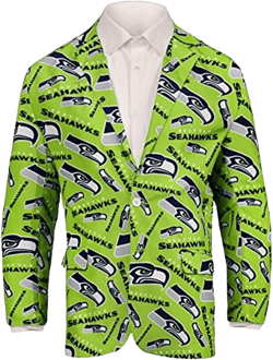 Amazon.com : FOCO NFL Mens Repeat Ugly Business Jacket : Sports & Outdoors