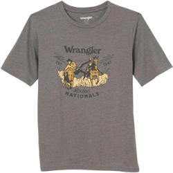 Wrangler Boys' Rodeo Nationals Short Sleeve Regular Fit T-Shirt