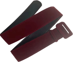 Women Velvet Wide Waist Belt Cinch Corset Waistband Vintage High Waist Belts for Dress, 1.97 inch Width 42 inch Length Burgundy