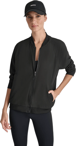 ZIP UP BOMBER JACKET