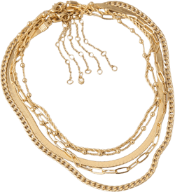 AEO Layered Chain Necklace 5-Pack