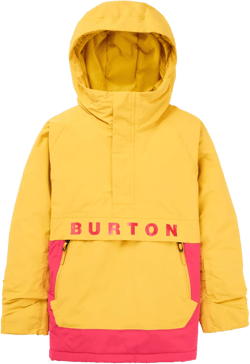 Burton Kids' Frostner 2L Anorak Jacket Medium Yellow