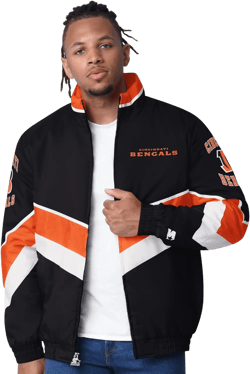 Starter Men's NFL Captain Satin Varsity Jacket