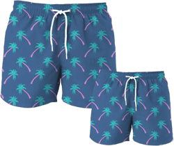 Father Son Matching Swim Trunks, Father and Son Matching Swimsuit, Dad and Son Matching Swim Trunks, Father Son Matching Outfit, Dad Gift