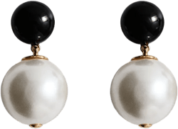 Pearl dangle earrings