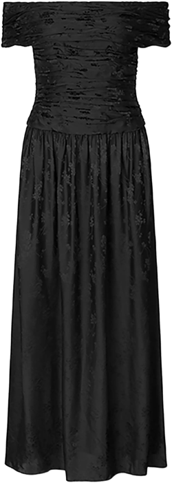 The Garment Toulouse Off-Shoulder Dress - Black