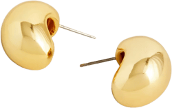 Sculptural orb earrings