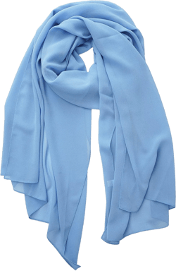 YOUR SMILE for Women Lightweight Breathable Solid Color Soft Chiffon Long Fashion Scarves Sun-proof Shawls Wrap