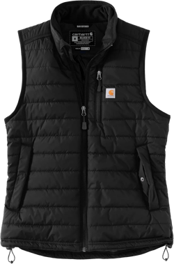 Carhartt womens Rain Defender Relaxed Fit Lightweight Insulated Vest 104315 Large Black