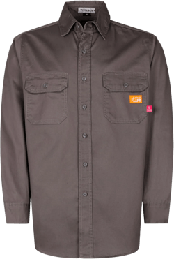 Titicaca FR Shirts Flame Resistant Men's Cotton 6.5oz Lightweight Uniform Welding Shirt: Clothing, Shoes & Jewelry