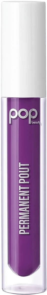 POP Beauty PERMANENT POUT | OMG VIOLET - Long Lasting Liquid Lipstick | Water, Smudge and Kiss-Proof, Velvet Lip Paint, Matte Finish, Full Colour Coverage