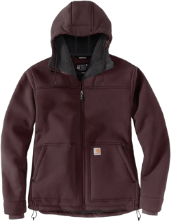 Carhartt Women's 104927 Women's Super Dux Relaxed Fit Sherpa-Lined Jacket at Amazon Women's Coats Shop