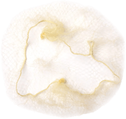 Hair Net 100Pcs 20Inch Packed Individually High Elastic Nylon Edge Invisible Hair Nets for Women Buns Food Service Dancer Cooking Wigs(Blonde)