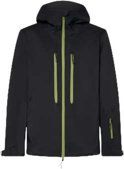 Oakley Men's Team Collection Outpost Recyced Shell Jacket X-Large Blackout