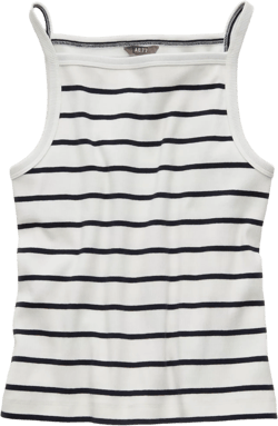 AE77 Premium Straight Neck Tank Top