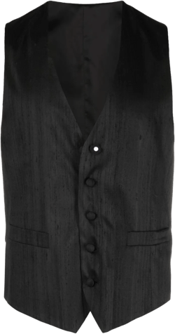 logo-patch waistcoat