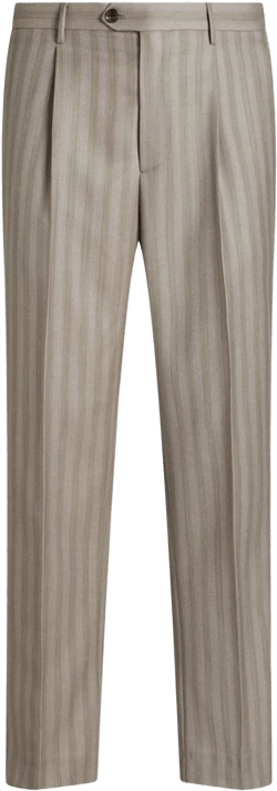 striped tailored trousers