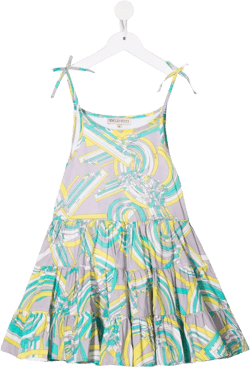 all-over graphic-print dress