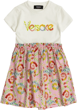 Floral Swirl T-shirt dress