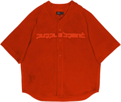logo-embossed cotton football shirt