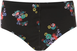 printed swim trunks