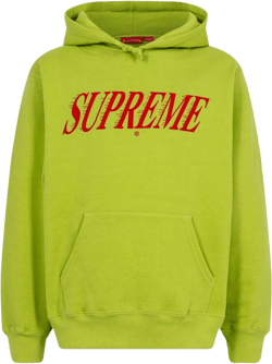 Crossover logo-print hoodie