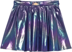 holographic-effect skirt
