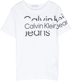 logo-print cotton T-shirt
