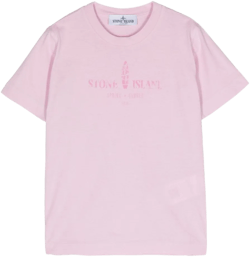 logo-print cotton T-shirt