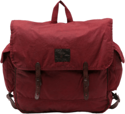 Falcon logo-patch backpack