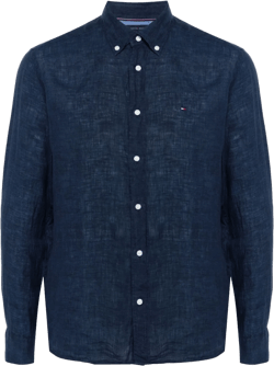 dyed linen shirt