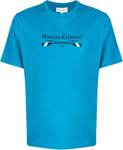 logo-embroidered cotton T-shirt