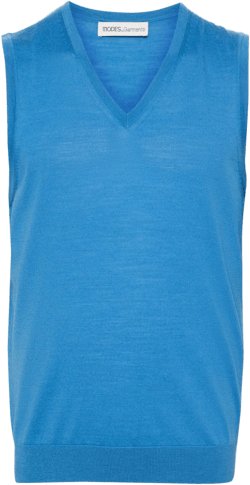 sleeveless merino knitted vest