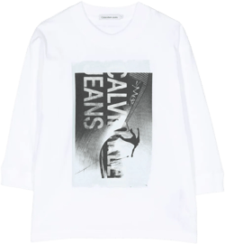 photograph-print cotton T-shirt