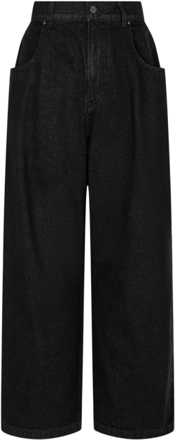 wide-leg jeans