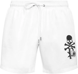logo-print swim shorts