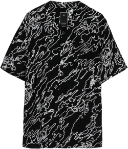 Maha Basquiat abstract-print shirt