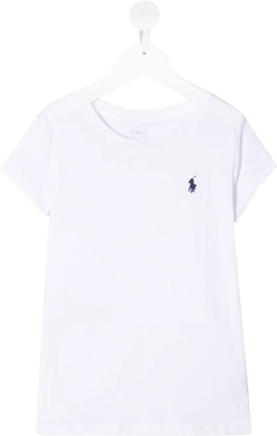 logo-embroidered cotton t-shirt