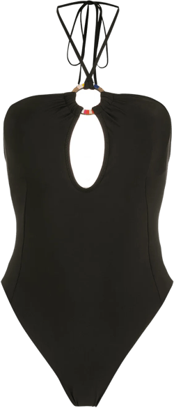 ring-detail swimsuit