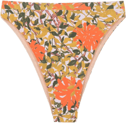 floral-print bikini bottoms 