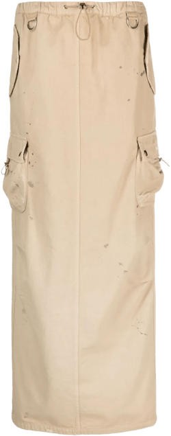cargo maxi skirt